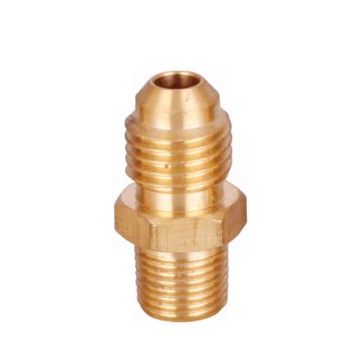 União 3/8 da metade alargamento X 1/4 encaixe de tubo de bronze masculino
