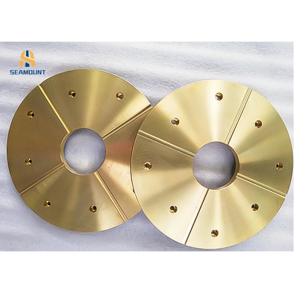 High Density Large Round Bronze Flat Washers For Mining Equipment