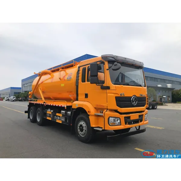Shacman M3000 L3000 20cbm Vacuum Truck 6X4 8X4 Suction Vehicle