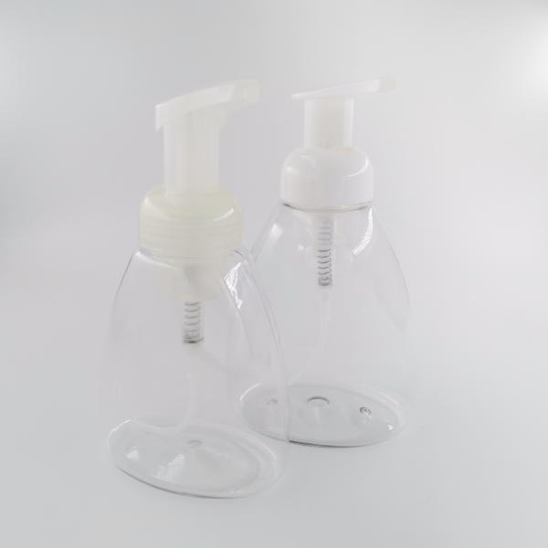 Clear 250ml 500ml PET Nonspill Pump Dispenser Bottle