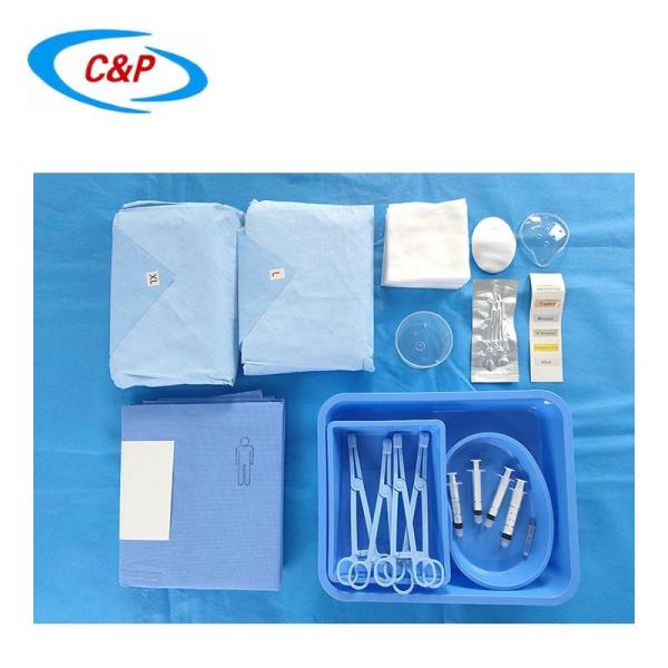OEM Blue Nonwoven Eye Surgery Kit для стерильных офтальмологических операций