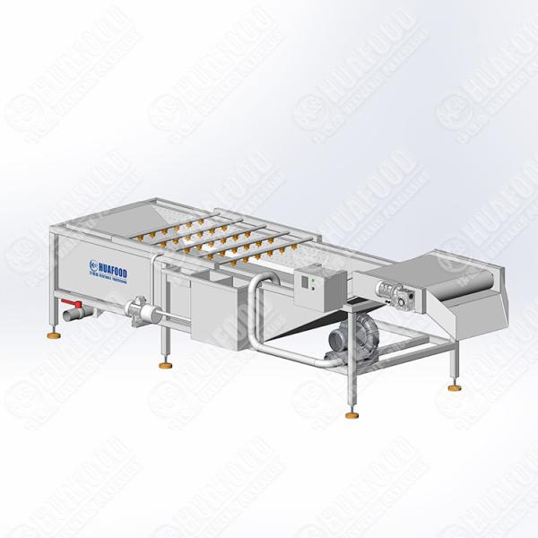 China Factory Semi Automatic Hotels Air Bubble Berry Heavy Duty Industrial Washing Machine