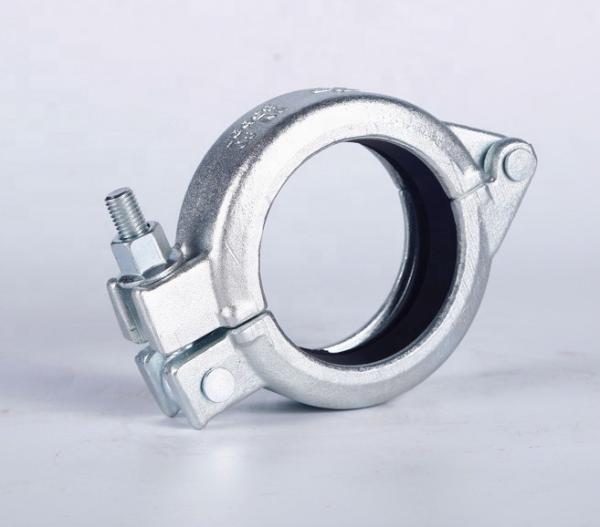 40Cr Concrete Pump Pipe Clamp Casting And Forged 130 Bar Galvanized