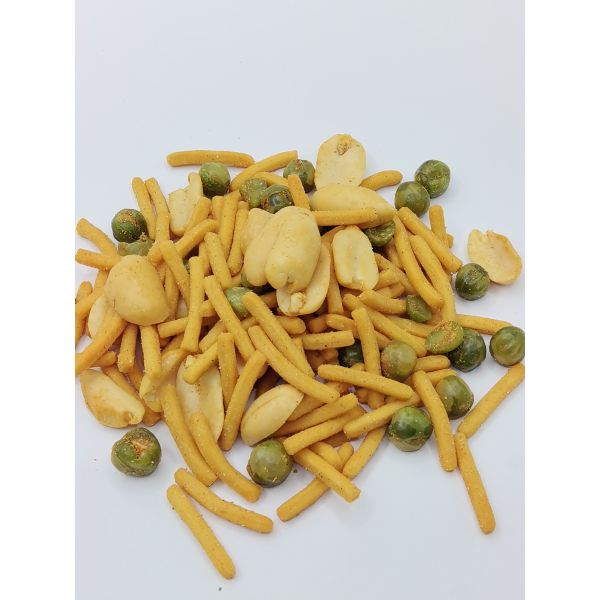 Triple Crunchy Texture Beans Mix With Sticks - Perfect Savory Flavor Ready-to-Eat Soya Bean Snacks