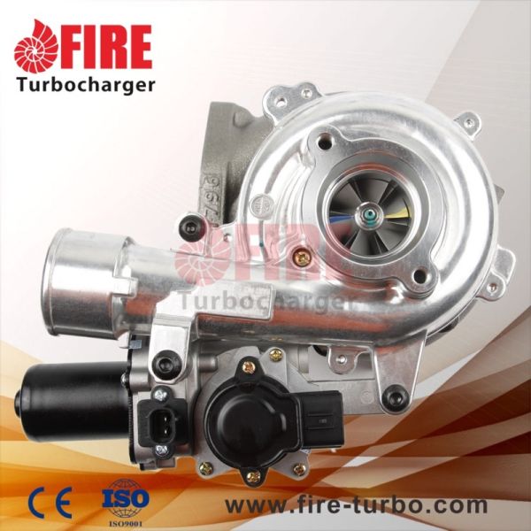 CT16 Turbocharger 17201-30150 for Toyota Hilux Vigo Fortuner Prado Dyna Hiace with 1KD-FTV Engine - Water-cooled K418 Turbine Wheel 42CrMo Shaft Wheel