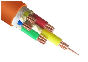 Double Core 0.6 / 1KV LSOH Fire Resistant Cable 1.5-240 SQ MM IEC 60332