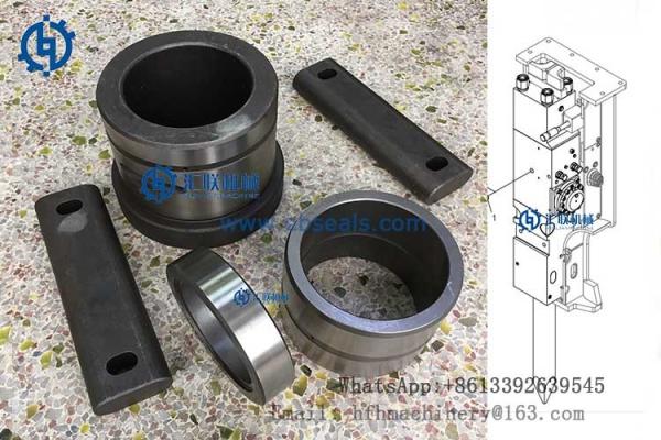 EHB25 Hydraulic Breaker Spare Parts For Everdigm EHB-25 Hydraulic Hammer Front Head