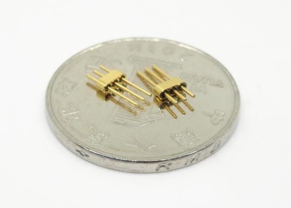 High Reliability Glass To Metal Seal Connectors Multi Pin Header Gold Plated