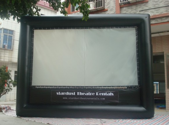 Wholesale Customized Large Inflatable Air Screen Outdoor Cinema Equipment  Inflatable Movie Screen / Advertising Inflatables