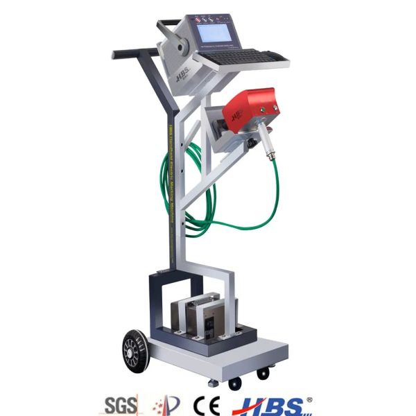 Hbs-380d Portable DOT Peen Marking Handheld For Vin Number Vehicle Chassis Number