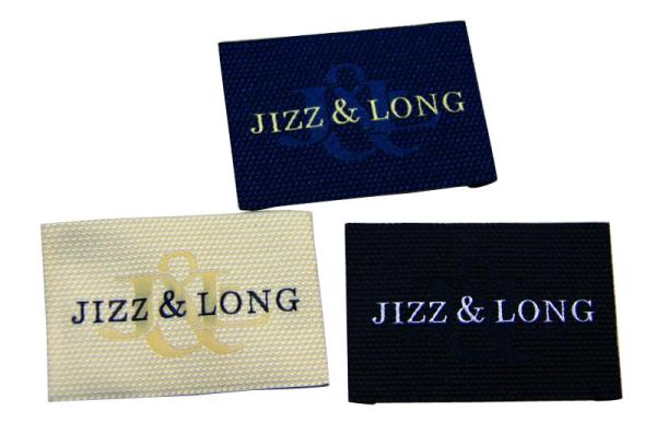 OEM Satin, Cotton Woven Personalized Clothing Labels, Iron On Name Label
