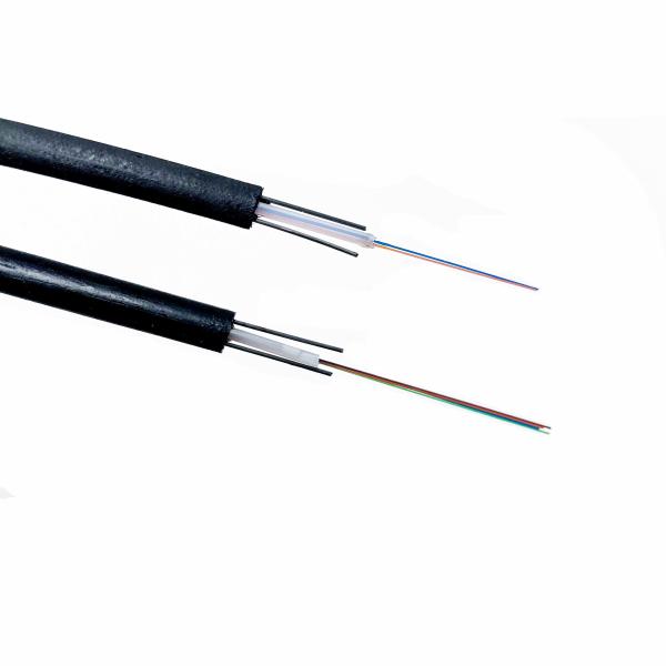 Outdoor Fiber Optic Cable 4 Core Single Mode Gjfjv Ftth Drop Cable