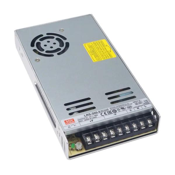 LRS-350-5 350W Fuente de alimentación 12V 1.5A Impermeable para luz de banda LED
