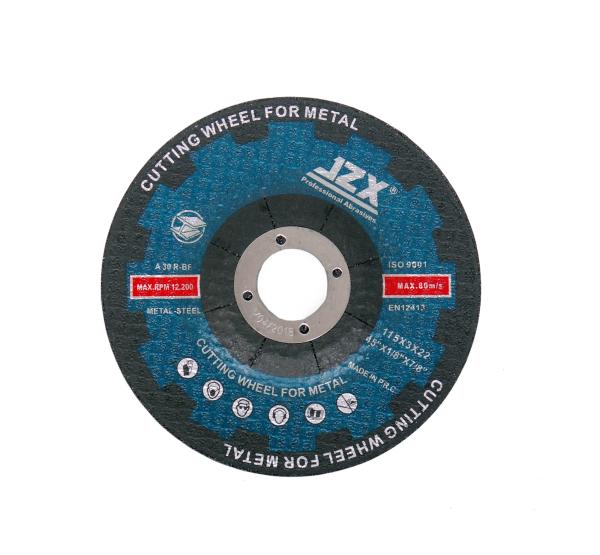 JZX 4,5 115x3x22.23 comprimiu discos de moedura do metal do centro 115mm