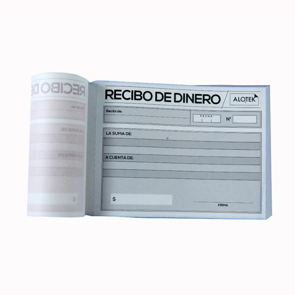 Revibo De Dinero Accurate Recording of Transactions with White Business Forms