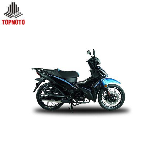 107cc Underbone Motorcycle with Chain Drive, High Gear Protection and Semi-Automatic Clutch for Urban Commuting