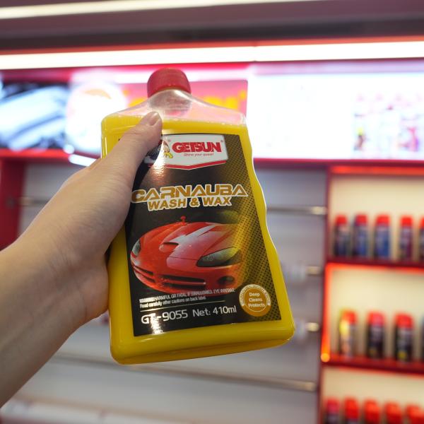 GETSUN Foam Car Wash Shampoo with Carnauba Wax Protection for Deep Cleaning and Rich Foam Technology