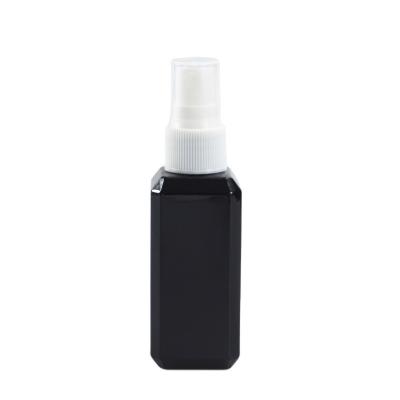 Material do colarinho PET botelha de plástico 1.7oz garrafas de spray de álcool transparente vazias