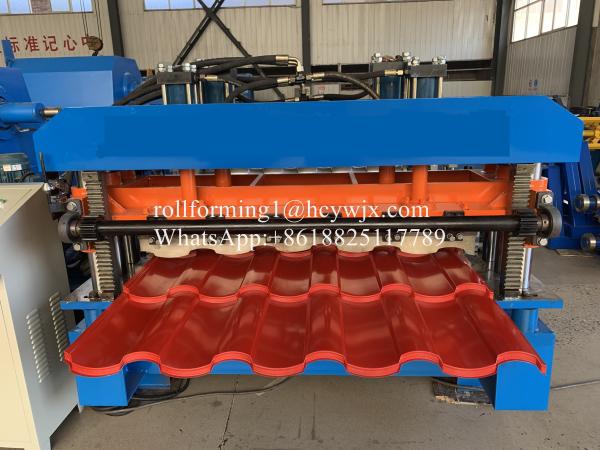 2m/Min hydraulique a glacé le petit pain de tuile formant la machine