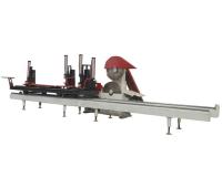 machine circulaire portative de scierie de 500mm avec le chariot de rondin pour la coupure dure du bois de rondins