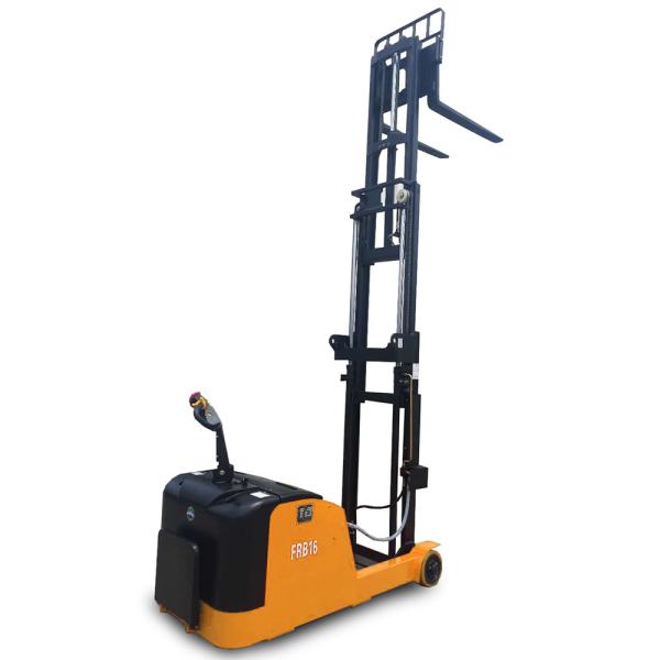 1.6 ton rated capacity pallet stacker high quality electric counterbalanced stacker