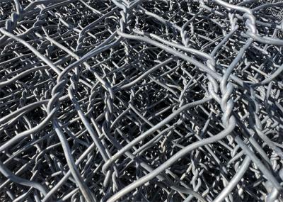 Heavy Duty Hexagonal metal wire gabion walls Corrosion Resistance Zinc Coating 240g/m2