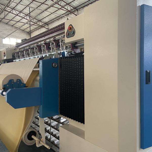 WV15 11KW Computerized Multi Needle Quilting Machine For Mattress 25.4mm Needle Distance