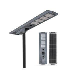 All-in-one IP65 Remote-Controlled Solar Street Light Wire-Free High-Brightness