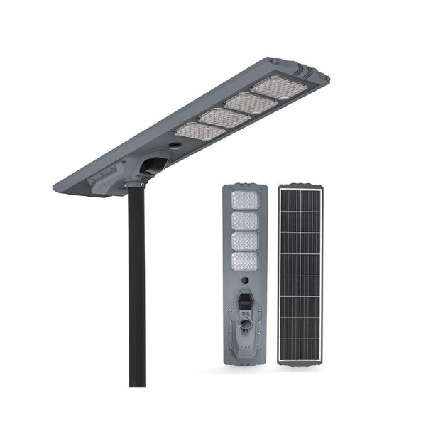 All-in-one IP65 Remote-Controlled Solar Street Light Wire-Free High-Brightness LED Photovoltaic Power Supply Outdoor Lighting