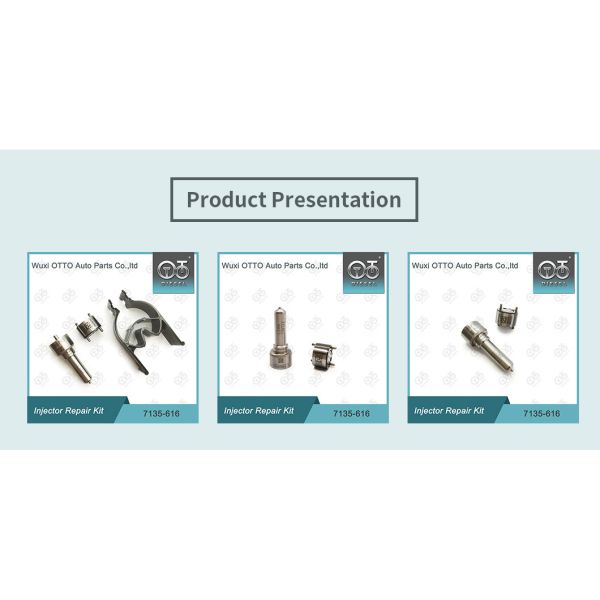  Injector Repair Kit 7135-616 for 28237259 with L286PBD Nozzle