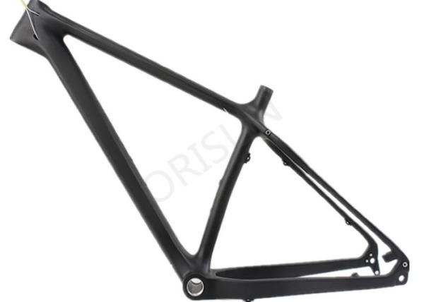 Lightweight Fat Tire Bike Frame , Carbon Fat Frame Internal Cable Routing