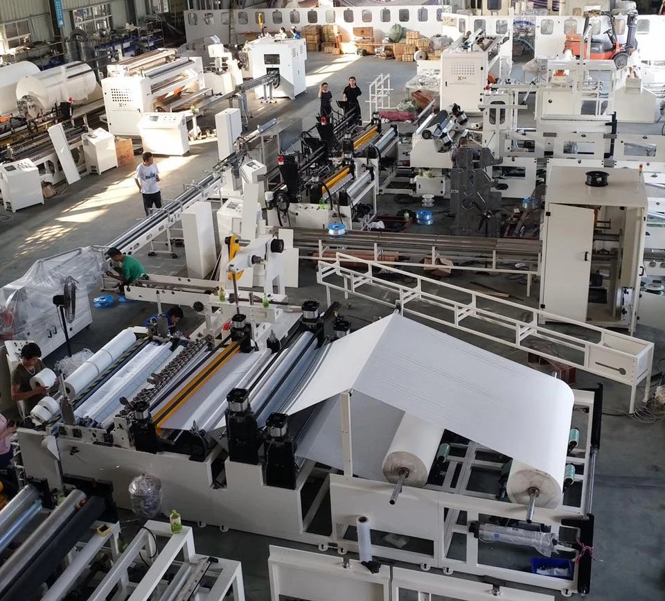 коробка 380V рисуя ткань слон крена лицевую делая машину