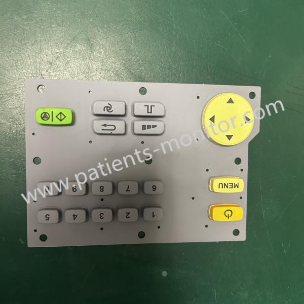 COMEN CM1200B 12-Channel ECG Machine Silicon Key Membrane Used Medical Equipment Spare Parts
