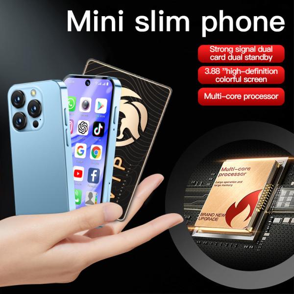 4G 3.88'' MT6762 Dual SIM Smartphone Type C Fingerprint Android Mini Smartphone