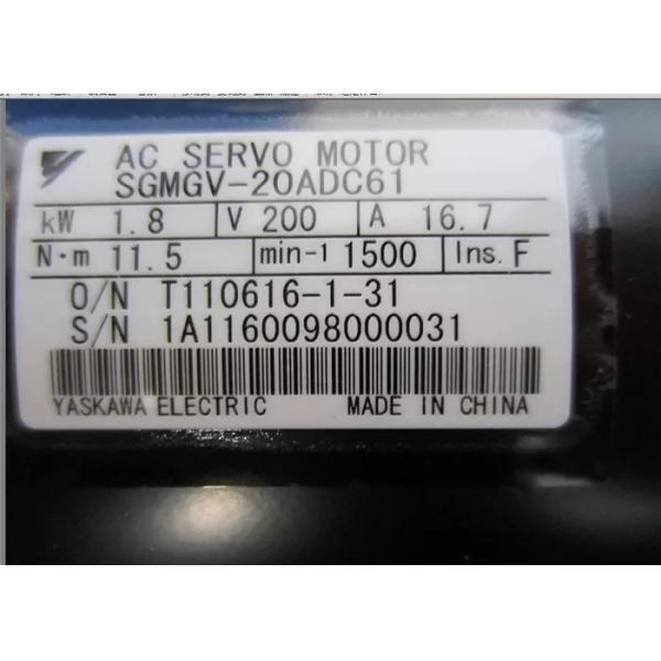 SGMGV-20ADC61 Yaskawa AC Servo Industrial Analog Input Module