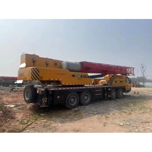 50T Orange Truck Crane in Good Condition and Cost for Construction Equipment Rental