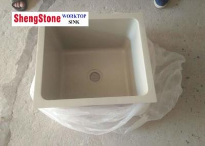 Resistência clara 430*380*285mm do alcaloide de Grey Lab Epoxy Resin Sink