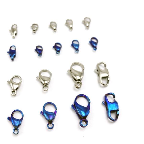 Hot Sale Titanium Lobster Clasp Matched with Chain Men's Necklace and Titanium Accessories in Stock