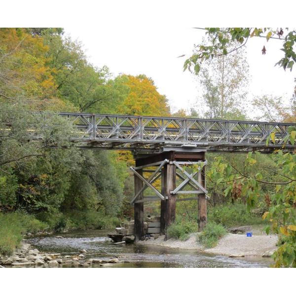 Компактное предварительно спроектированное здание временного моста 200 Army