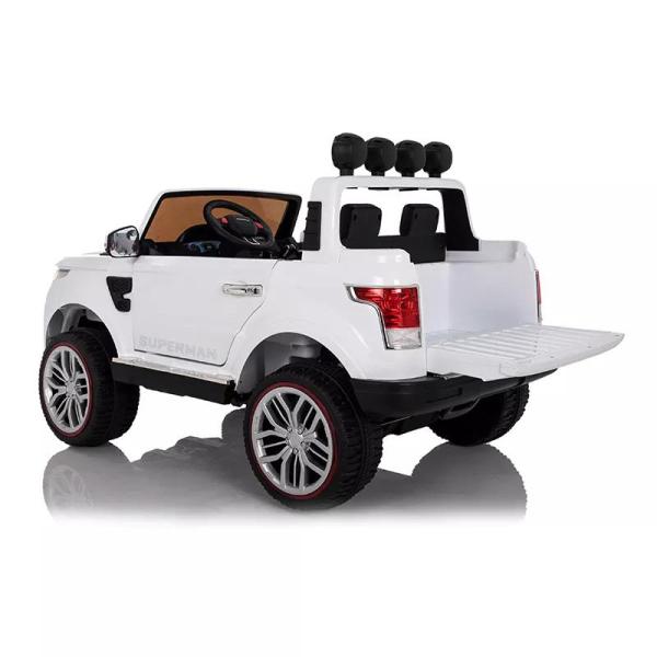 Дистанционное управление 12В Мотор Четырех колес батарейки Детские ездить на машине для малышей Синий