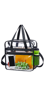 Gift Bag Clear Shopping Bag Custom PVC Plastic Shopping Bag, Shiny Pvc Handle Shopping Hand Bag Clear Tote Bags Ladies