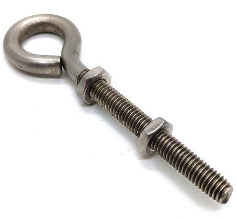 Metric Stainless Steel Eye Bolts With Ring Zinc Plate Surface 4.8 Grade