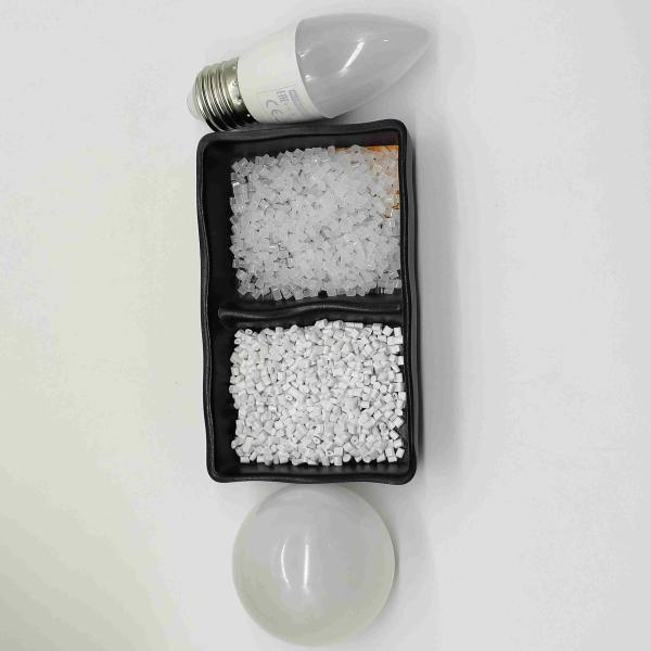 Light Diffusing PC Material Mold Resistant Polycarbonate Resin For LED Fixtures