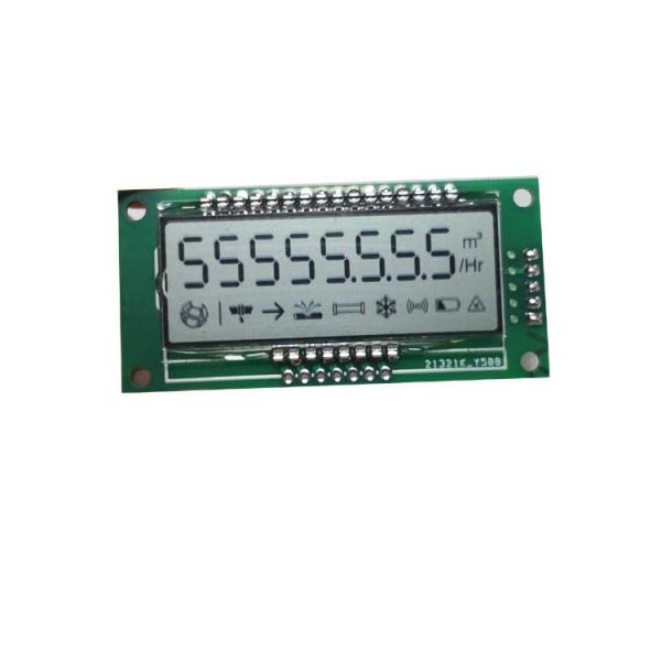 Factory cheap 8 digit tn lcd panel display for water meter