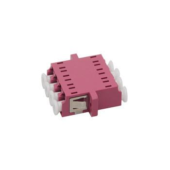 Quad 4 Core LC PC OM1 OM2 OM3 OM4 Fiber Optical Coupler