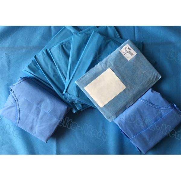 Sterile Hospital Disposable Surgical Packs Comfortable Preventing Liquid / Barrier Bacteria