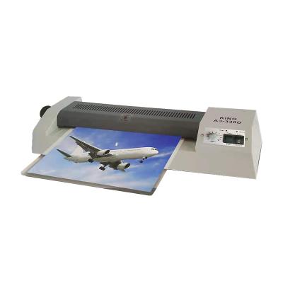 Laminador de estratificação do REI 330mm do tamanho da máquina A3 A4 da foto fria e quente