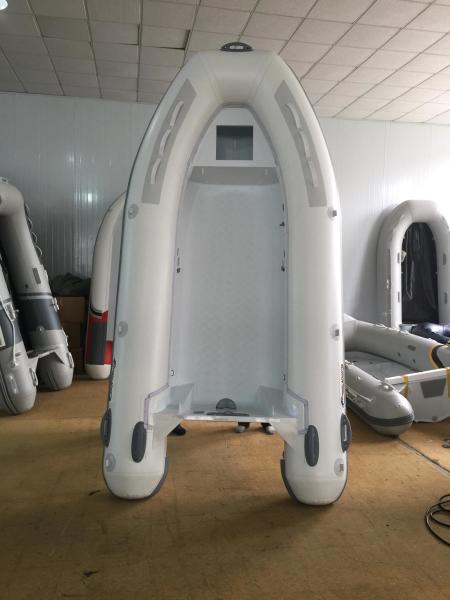 Small Size 350cm Aluminum Rib Boat Durable Impermeable With Front Locker