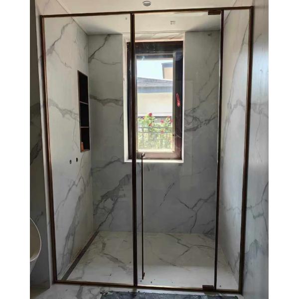Salle de douche Gamme de douche en verre coulée Gamme d'écran de douche haute précision