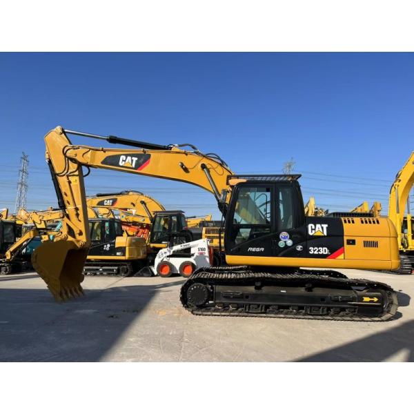 Poids 23 tonnes Caterpillar 323D Excavator Machine de construction utilisée de haute qualité